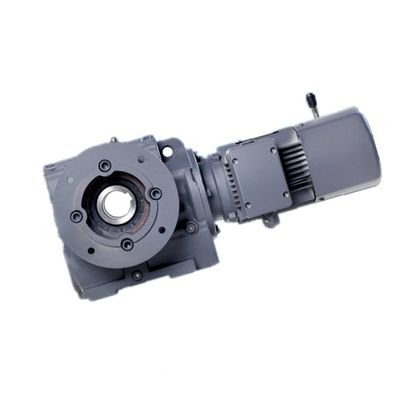360 รอบต่อนาที Helical Worm Gear Reducer ปรับแต่งการออกแบบ Moudular ขนาดกะทัดรัด